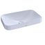 LT426G#01 Arvina Rectangular 23" Vessel Bathroom Sink w/ CEFIONTECT (Cotton White)