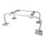 18" Dual Fan Mini-Split Stand, Aluminum (Holds up to 400 lbs.)