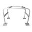 24" Dual Fan Mini-Split Stand, Aluminum (Holds up to 400 lbs.)