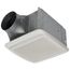 QTDC Series Bathroom Exhaust Fan w/ LED (Selectable 150, 130, or 110 CFM)