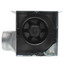 QTXE150FLT Ultra Silent Ventilation Fan w/ Light & Night-Light, 6" Ducting (150 CFM)