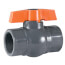 1/2" QIC2 SCH 80 PVC Compact Ball Valve w/ EPDM O-Ring (Socket)
