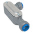 1/2" Rigid & IMC Push Install Type-LL Conduit Body