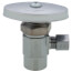 1/2" Nom. Sweat x 1/4" O.D. Compression Chrome Plated Angle Stop Valve (Lead Free)