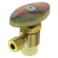 1/2" Nom. Sweat x 1/4" O.D. Compression Stop Valve, Lead Free (Rough Brass)