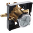MultiChoice Valve Body Only w/ PEX Inlet & 1/2" Universal Male Thread Outlets, Screwdriver Stops, R10000-PXWS