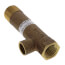 3/4" x 1/2" x 1/2" Male Long x Female x Copper Tee (Lead Free)
