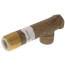 3/4" x 1/2" x 3/4" Male Long x Female x Copper Tee (Lead Free)