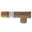 3/4" x 1/2" x 3/4" Male Long x Female x Copper Tee (Lead Free)