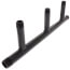 1" Black Steel Boiler Header with 3/4" Outlets (3 Branches)