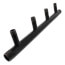 2" Black Steel Boiler Header with 1-1/4" Outlets (4 Branches)