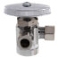 1/2" FIP Inlet x 3/8" O.D. Compr. x 3/8" O.D. Compr. Dual Angle Supply Stop Valve, Lead Free (Chrome Plated)