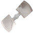 20" Aluminum 2 Blade Fixed Hub Fan Blade, CW (20° Pitch)