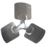 12" Aluminum 3 Blade Hubless Fan Blade, CW (27° Pitch)