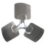 18" Aluminum 3 Blade Hubless Fan Blade, CW (33° Pitch)