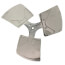 18" Aluminum 3 Blade Fixed Hub Fan Blade, CW (35° Pitch)