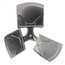 20" Aluminum 3 Blade Fixed Hub Fan Blade, CW (26° Pitch)