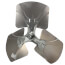 22" Aluminum 3 Blade Fixed Hub Fan Blade (28° Pitch)