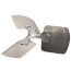 24" Aluminum 3 Blade Hubless Fan Blade, CW, (26° Pitch)