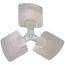 23" Dia 23 Deg 1/2" CW 3Bld Fan, R41353-001