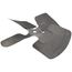 22" Aluminum 4 Blade Hubless Fan Blade, CW (27° Pitch)