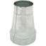 6" x 4" Master Flow 30 GA Round Reducer