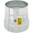 7" x 6" Master Flow 30 GA Round Reducer