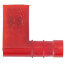 0.80" x 0.71" Nylon Insulated Open Top 90-Degree Flag Female Disconnect, 0.250" x 0.32" Tab, 22-18 AWG