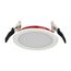 11 Watt 4" LED Wafer Recessed Fire Resistant Downlight, FWAFER4