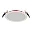 15 Watt 6" LED Wafer Recessed Fire Resistant Downlight, FWAFER6