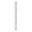 50 Watt Seal Series Field Adjustable Linear Washdown Lighting Fixture, 4', 3500/4000/5000K CCT Selectable, 120-277V, SEAL4