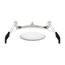 6 Watt 3" LED Wafer Recessed Downlight, RGB/CCT Selectable, 120V, WFRL3R69CCT120WS
