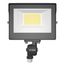 35 Watt X17 Series Field Adjustable LED Floodlight, 3000/4000/5000K CCT Selectable, X17XFU35