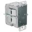 1 Gang Steel Electrical Device Box, 4.22" x 2-1/2" x 2.55", 506-RACO