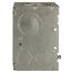 4-11/16" Square Box, 3-1/4 Knockouts, 260
