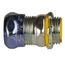 1" Insulated Steel EMT Raintight Compression Connector, 2914RT