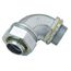 1-1/2" Iron 90° Non-Insulated Liquid-Tight Connector, 3426