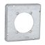 4-11/16" Galvanized Steel Exposed Work Electrical Box Cover, 888