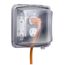 2-Gang Non-Metallic Weatherproof While-in-use Electrical Cover, MM2410C