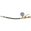 Pressure Boosting Tool  w/ 100 psi Steel Liquid-Filled Gauge, 1/16" Fluid Injector Needle & 3/4" FHT Swivel