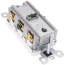 Radiant Single-Pole Duplex Rocker Switch, 15A - White (120V)