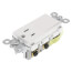 Radiant Single-Pole/3-Way Switch & Tamper-Resistant Receptacle, 15A, NEMA 5-15R - Ivory (120V)