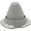Closed to 1-7/8" Round Universal Master Flash for Metal Roofs, Model #1 (Gray EPDM))