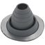 1-1/4" to 3" Round Universal Master Flash for Metal Roofs, Model #2 (Dark Gray EPDM)