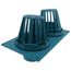 4" x 8-3/8" Diameter No-Hub Cast Iron Combination Roof Drain & Overflow