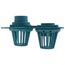 4" x 8-3/8" Diameter No-Hub Cast Iron Combination Roof Drain & Overflow
