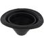 Closed to 5" Round Universal Master Flash for Metal Roofs, Model #3 (Black EPDM)