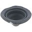 Closed to 5" Round Universal Master Flash for Metal Roofs, Model #3 (Dark Gray EPDM)