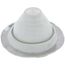 Closed to 5" Round Universal Master Flash for Metal Roofs, Model #3 (White EPDM)