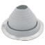 2-1/4" to 6-1/4" Round Universal Master Flash for Metal Roofs, Model #4 (Gray EPDM)